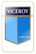 Viceroy Lights (Blue) Cigarette Pack