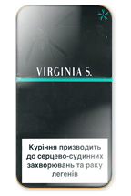 Virginia S. Menthol Super Slims 100's Cigarette Pack
