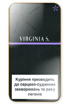Virginia S. Violet Super Slims 100's Cigarette Pack