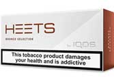 Heets Bronze Selection Cigarettes pack