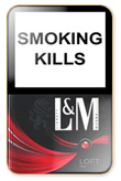 L&M Liggett Myers Loft Mix Cigarettes pack