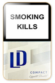 LD Compact Blue Cigarettes pack