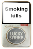 Lucky Strike Compact Silver Cigarettes pack