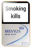 Mevius Wind Blue Cigarettes pack