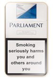 Parliament Super Slims Silver Cigarettes pack