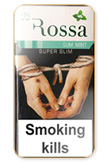 Rossa Super Slim Gum Mint Cigarettes pack