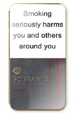 Sobranie Refine Chrome 100's Cigarettes pack