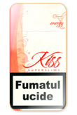 Kiss Super Slims Energy 100's Cigarettes pack