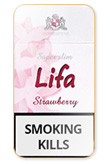 Lifa Super Slims Strawberry Cigarettes pack
