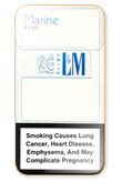 L&M MIXX BLue Marin Super Slims Cigarettes pack