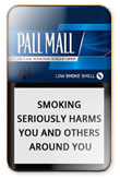 Pall Mall Blue (Lights) Cigarettes pack