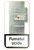 Red&White Super Slims Fine Cigarettes pack