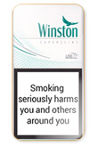 Winston Super Slims Fresh Menthol 100s Cigarettes pack
