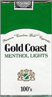 GOLD COAST LIGHT MENTHOL SP 100