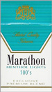 MARATHON MENTHOL LIGHT BOX 100