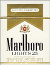 MARLBORO LIGHT BOX KING 25'S